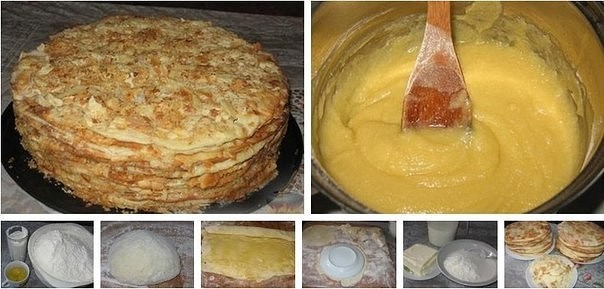 Тесто наполеон рецепт с фото пошагово Тесто наполеон рецепт с фото пошагово