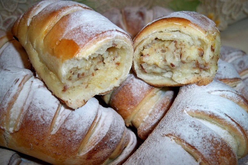 Булочки невские с кремом рецепт с фото Булочки невские с кремом рецепт с фото