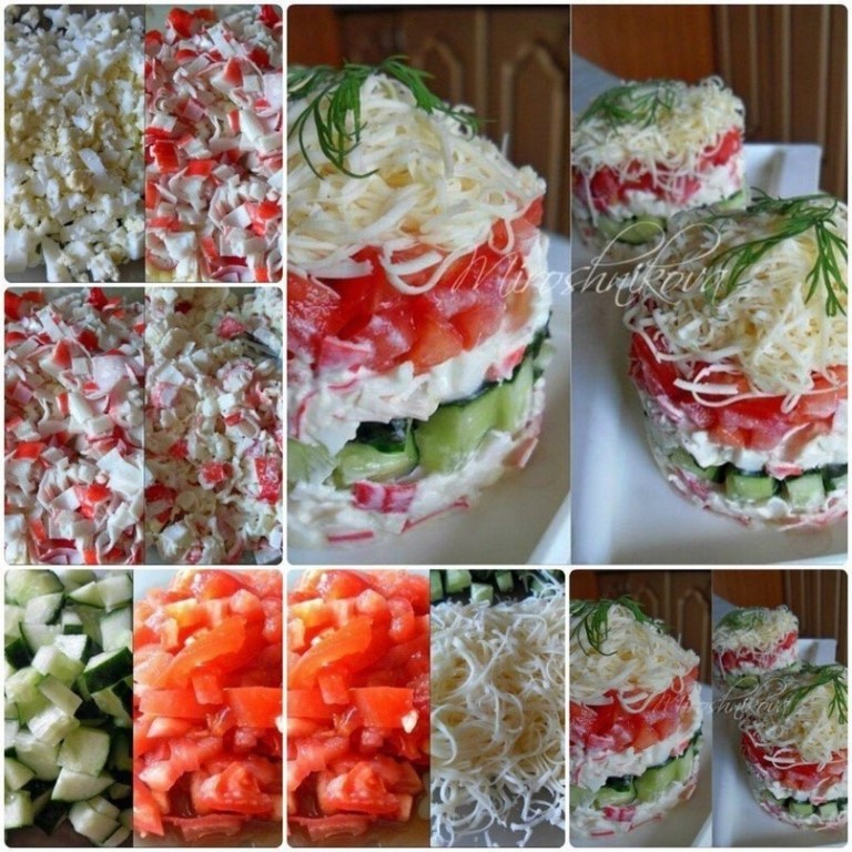 Порционный салат фото Порционный салат фото