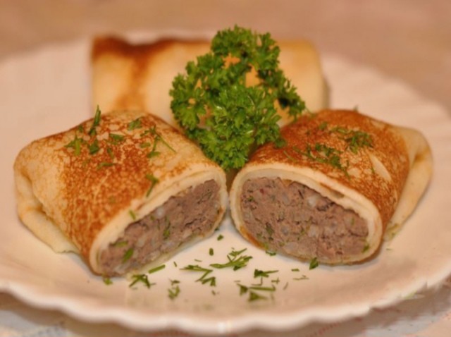 Блины с печенью рецепт говяжьей фото Блины с печенью рецепт говяжьей фото